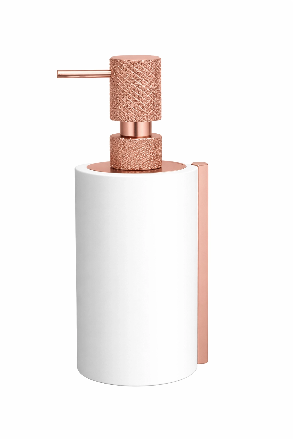 Dozator pe blat BERTOCCI Easy White+Rose Gold