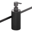 Dozator pentru montaj pe tija BERTOCCI Officina 3.16 Black+Gunmetal PVD
