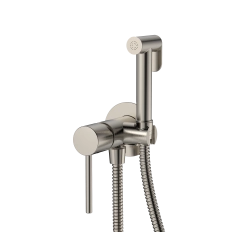Dus igienic cu baterie ENZZI Brushed Nickel