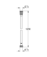 Furtun de duș Grohe Silverflex 28362001 125 cm