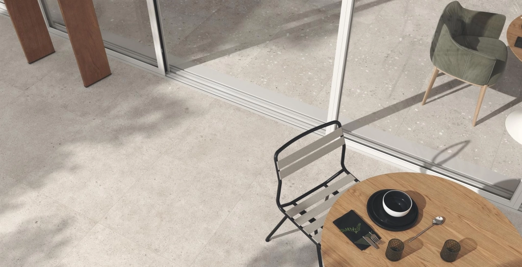 Grain Terrazzo Wool 60x120 Matt