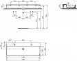 Lavoar cu montarea pe blat Ideal Standard Atelier Conca 120x45