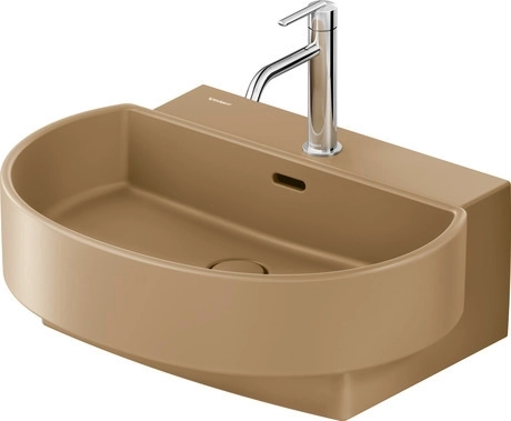 Lavoar Duravit Balcoon 60x48 Clay Terra Matt by Patricia Urquiola