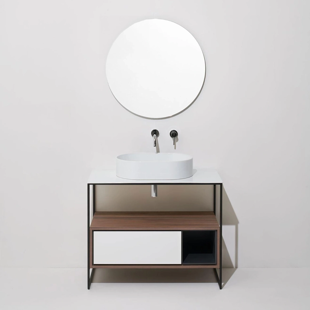 Умывальник накладной Simas Foriu Oval 60x40 cm
