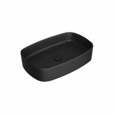 Lavoar pe blat Simas Foriu Rect. 60x40 cm Matt Black
