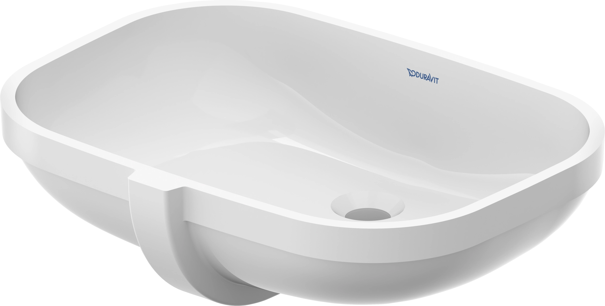 Умывальник встраиваемый снизу Duravit D-Code 56x43 cm — 2
