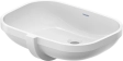 Умывальник встраиваемый снизу Duravit D-Code 56 cm