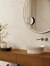 LINE GLEM WHITE 59,6X150CM