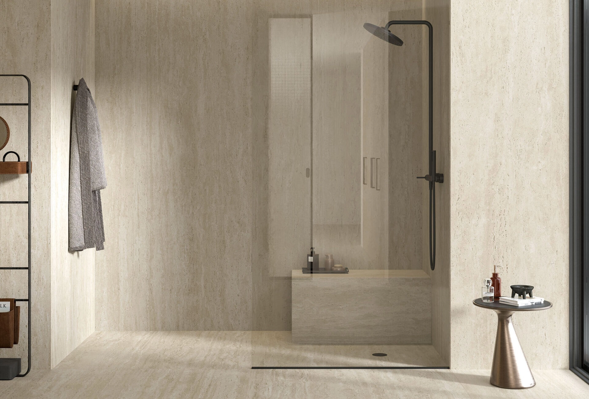 Gresie Marvel Travertino Pearl Vein Cut Grip 60x120 — vedere 3
