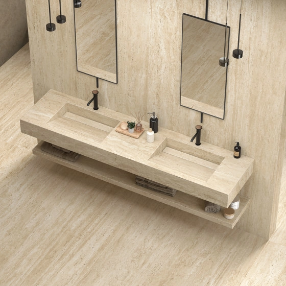 Gresie Marvel Travertino Pearl Vein Cut Grip 60x120 — vedere 2