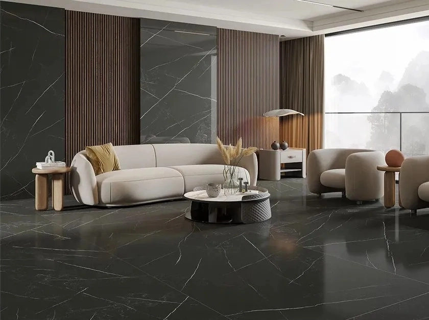 PIETRA NERO MAT 6mm120x280
