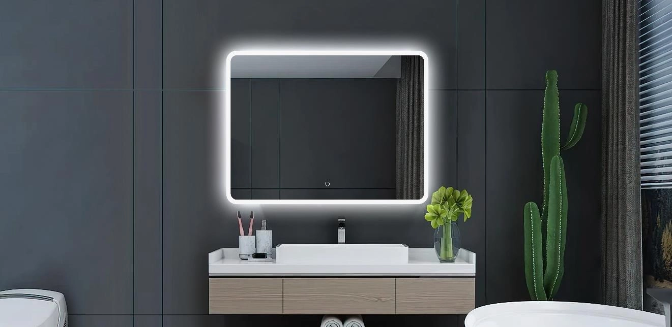 Зеркало с LED-подсветкой и функцией антизапотевания Stuttgart 1000*700 mm — 2