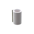 Стакан для зубных щеток BERTOCCI Easy White+Natural Nickel