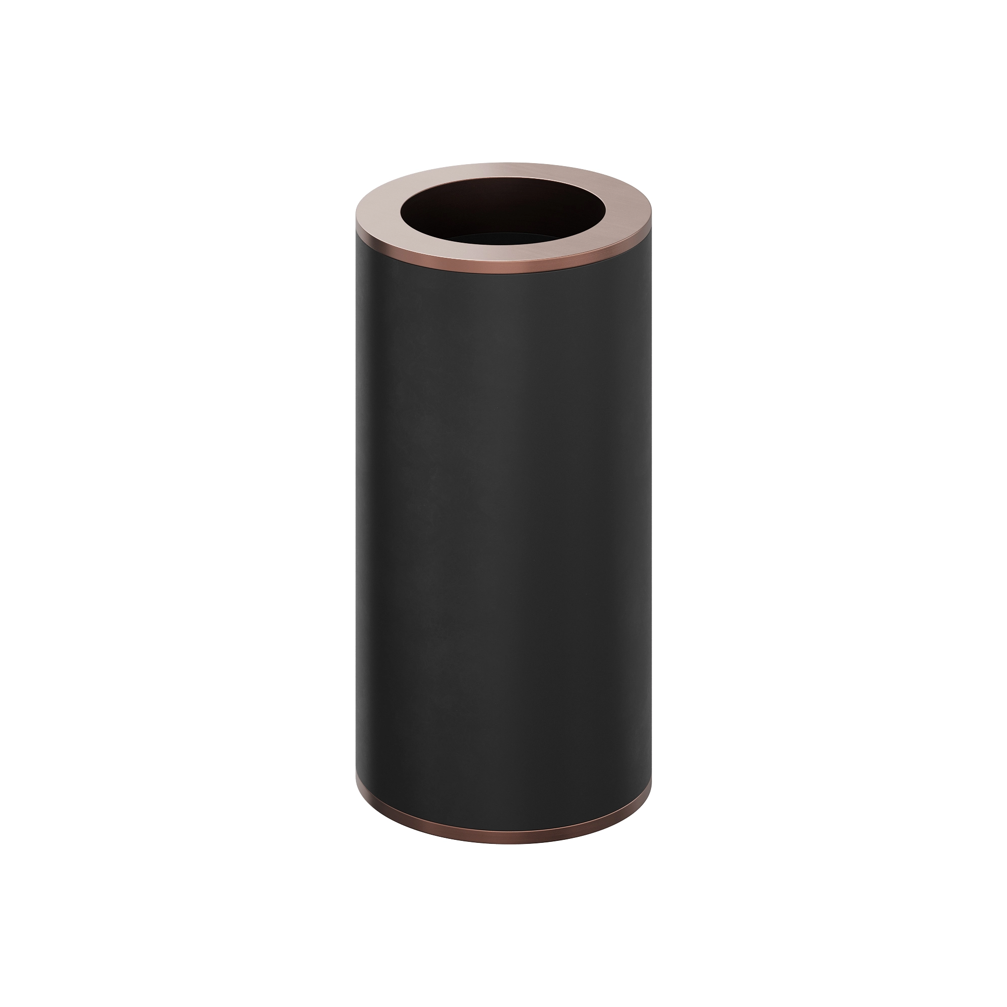 Pahar pe blat pentru periute BERTOCCI Officina 3.16 Black+Brass Gold PVD