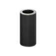 Pahar pe blat pentru periute BERTOCCI Officina 3.16 Black+Inox