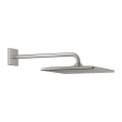 Pălărie duș cu braț Grohe Rainshower Mono Cube SS 31x31 cm