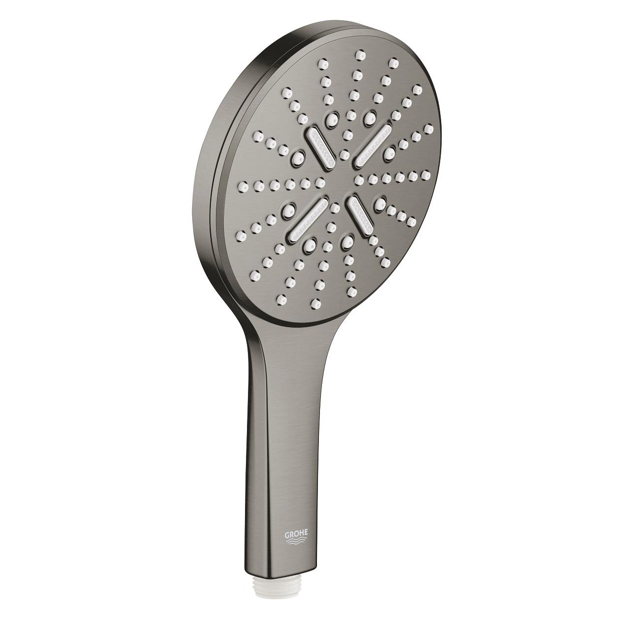 Душевая лейка с 3 режимами Grohe Rainshower SmartActive Brushed Hard Graphite