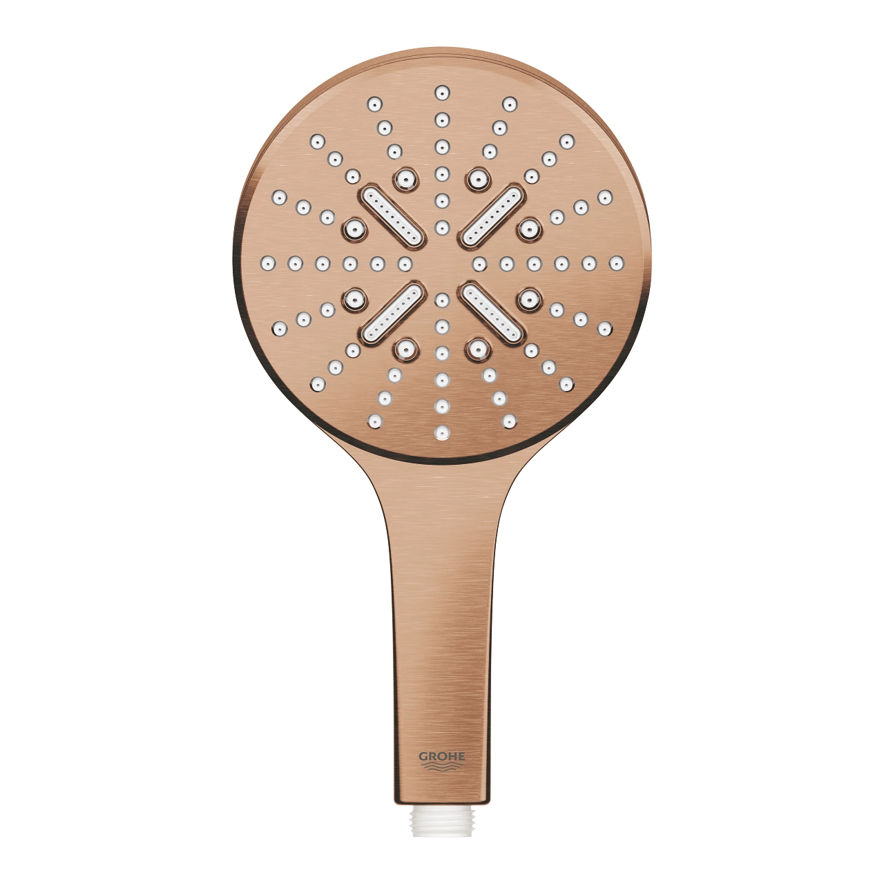 Para duș cu 3 pulverizări Grohe Rainshower SmartActive Brushed Warm Sunset — 3