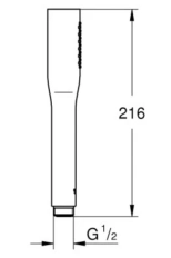 Para dus Grohe Euphoria Cosmopolitan Stick BCS