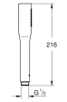 Душевая лейка Grohe Euphoria Cosmopolitan Stick BWS