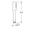 Para duș stick Grohe Euphoria Cosmopolitan Black
