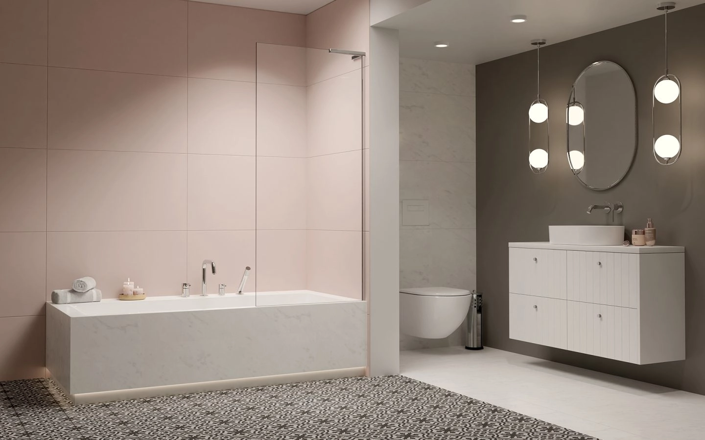Шторка на ванну Radaway Modo SL 70x150 Правая