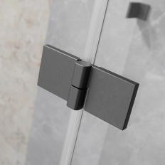 Paravan de dus Radaway Essenza Pro Brushed GunMetal PND II 1200x1500
