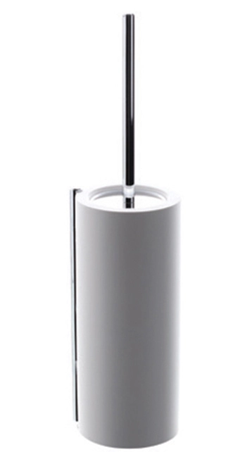 Ёршик напольный BERTOCCI Easy White+Chrome