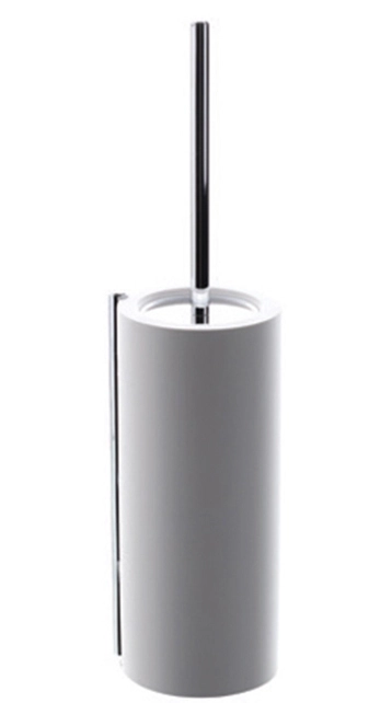Ёршик напольный BERTOCCI Easy White+Chrome