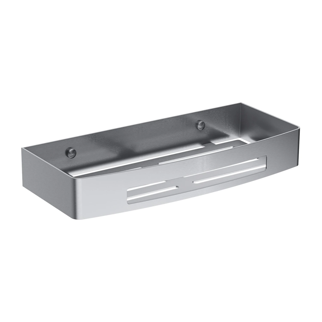 Полочка для душа Omnires Uni Brushed Nickel