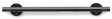 Portprosop BERTOCCI Officina 01 L=50 cm Matt Black Nickel