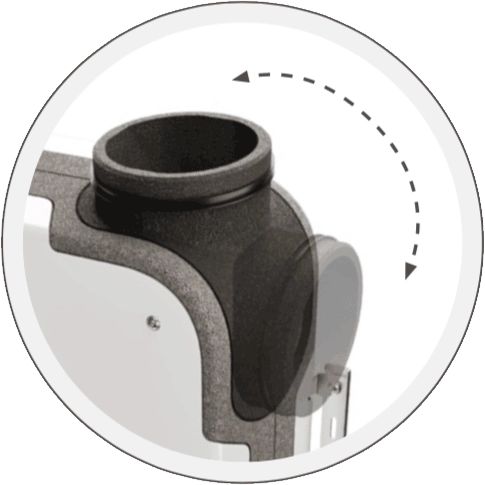 Recuperator de caldura Siber by Zehnder EVO4PR Preheater R/L 400m3 — 5