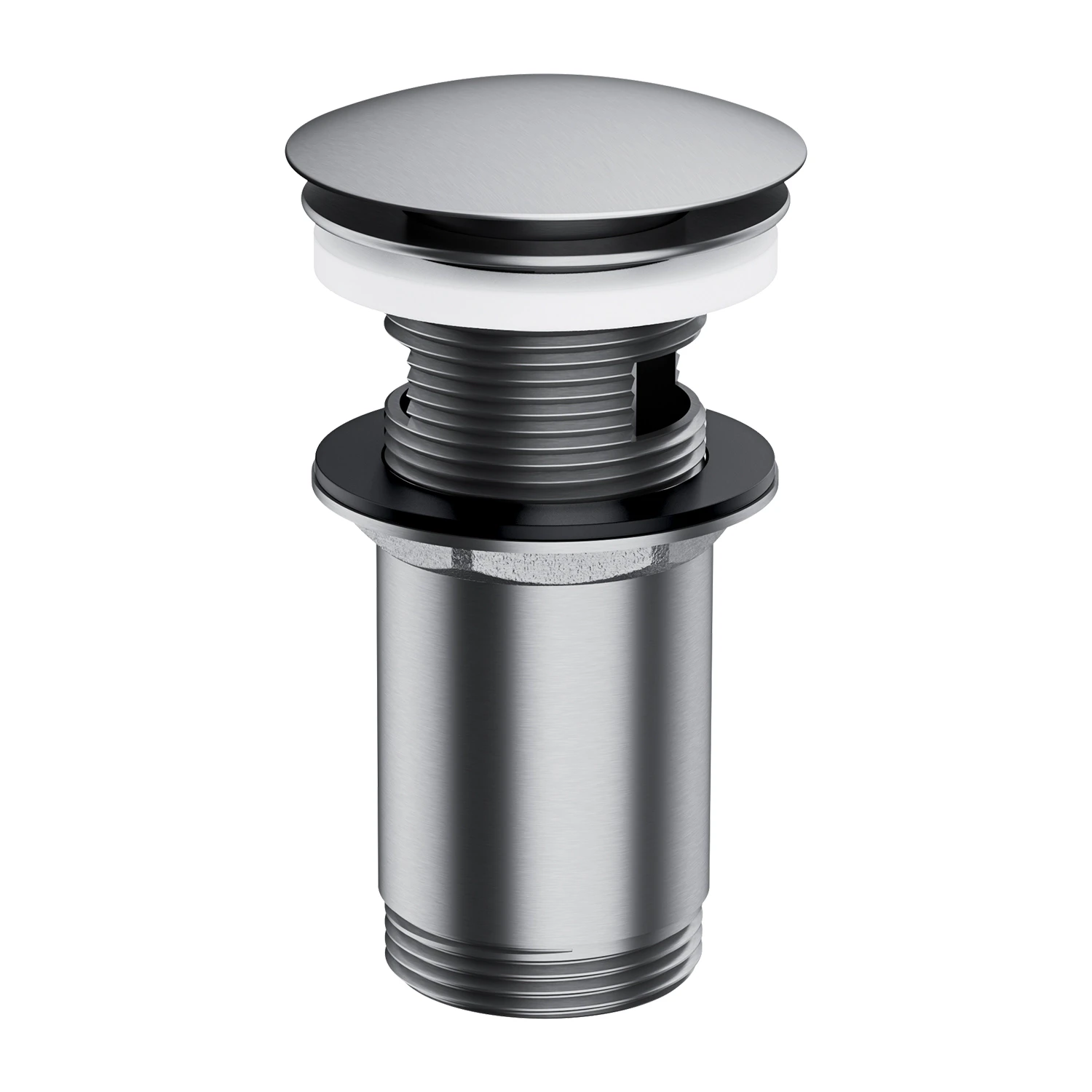 Scurgere Click-Clack OMNIRES Brushed Nickel A706NI