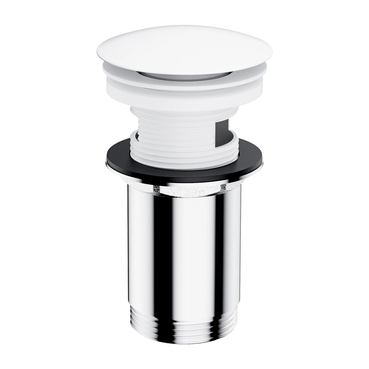 Scurgere Click-Clack OMNIRES Matt White A706BM — 1