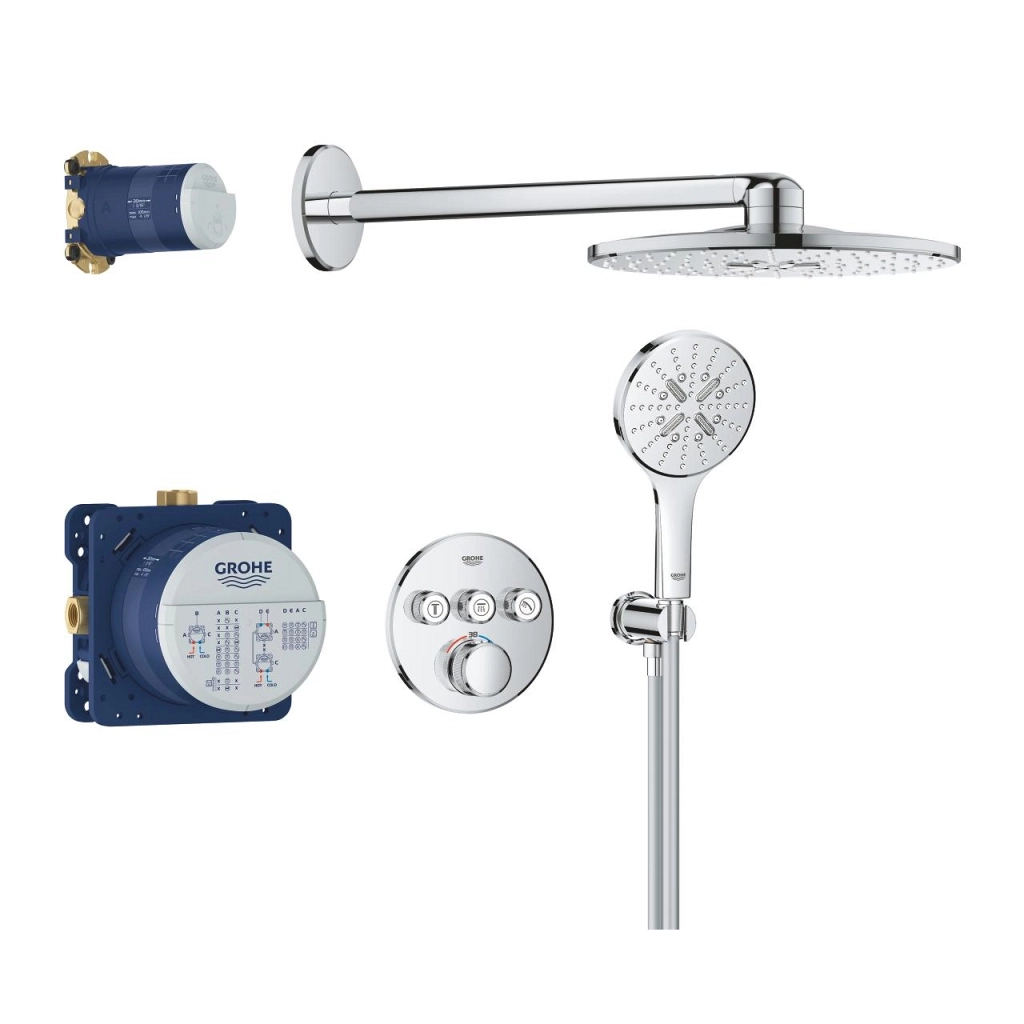 Set de duș îngropat termostatat Grohe GRT Smartcontrol 310 34863000