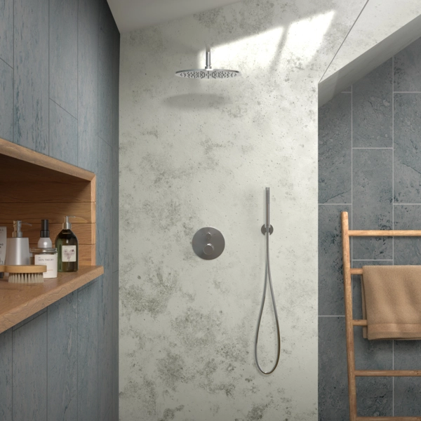 Душевой комплект термостатический Ideal Standard Ceratherm T100 + монтажный корпус — вид 3