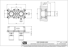 Set instalare baterie încastrată lavoar Gessi 63397
