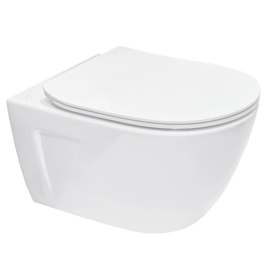 Set vas WC suspendat Roca Happy-N Rimless + capac