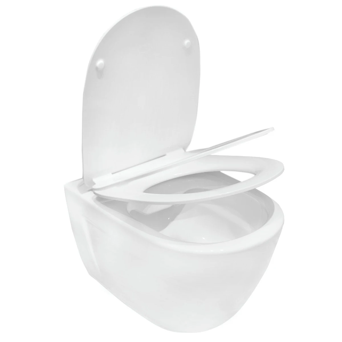 Vas WC suspendat Roca Happy-N Rimless cu capac Soft-Close — 5