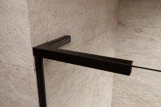 Sticla de duș Radaway Walk-In Modo SL Black II 90x200 Stânga