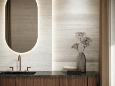 STRIPE TARANTO MARFIL 59,6x150CM