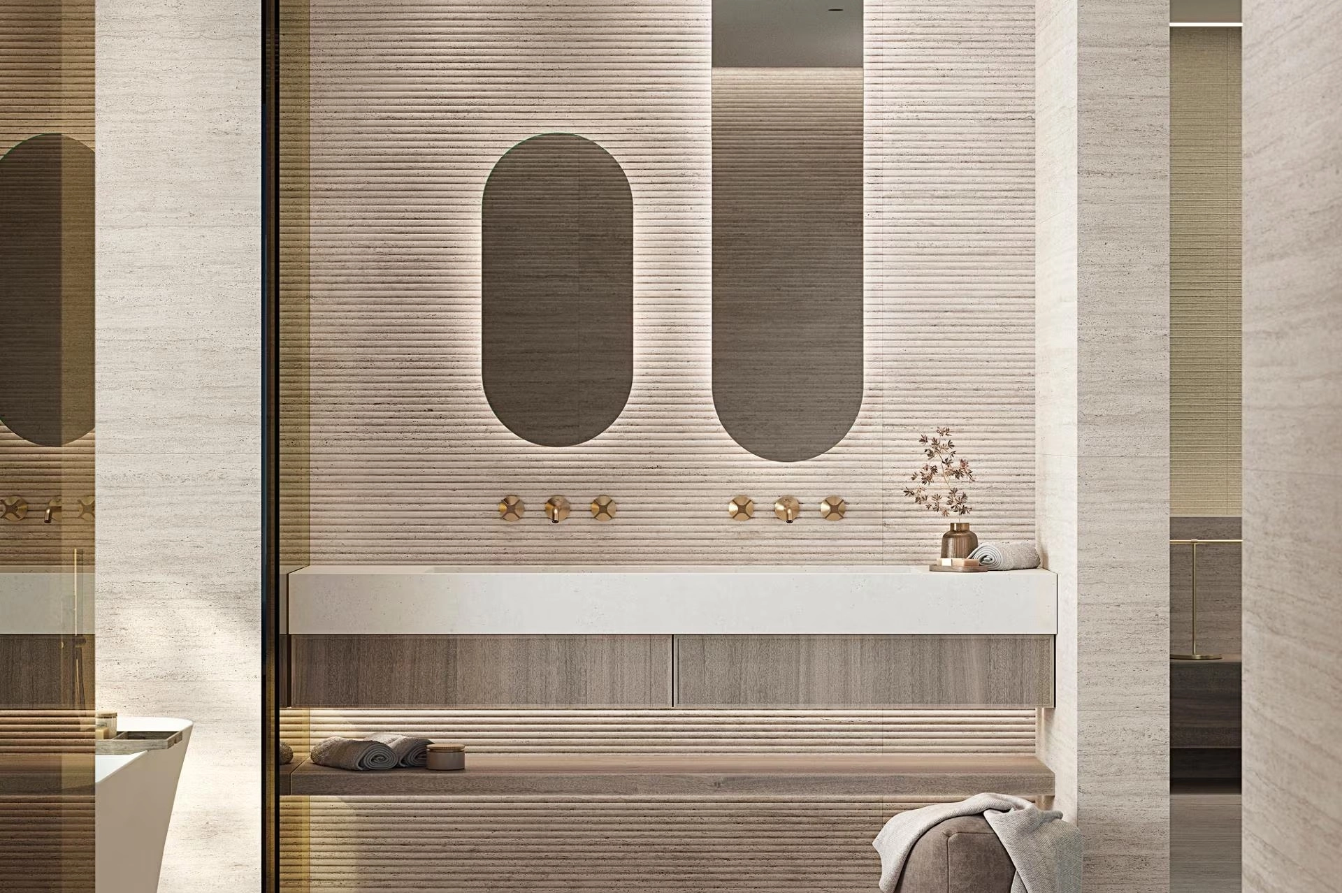 Плитка TARANTO BONE 59,6x150CM — 3
