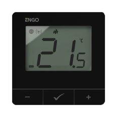 Программируемый беспроводной Wi-Fi-термостат ENGO E20i-W Black