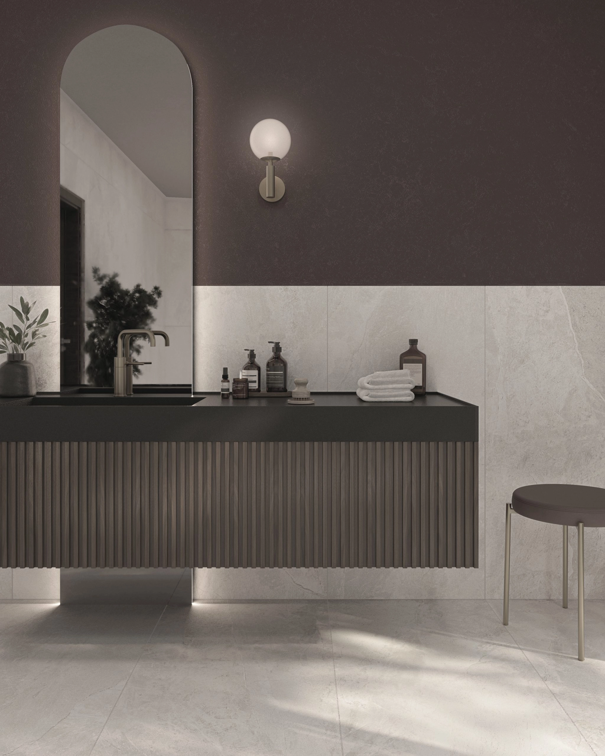 Плитка THE ROCK WHITE MAT 60x120 — 2