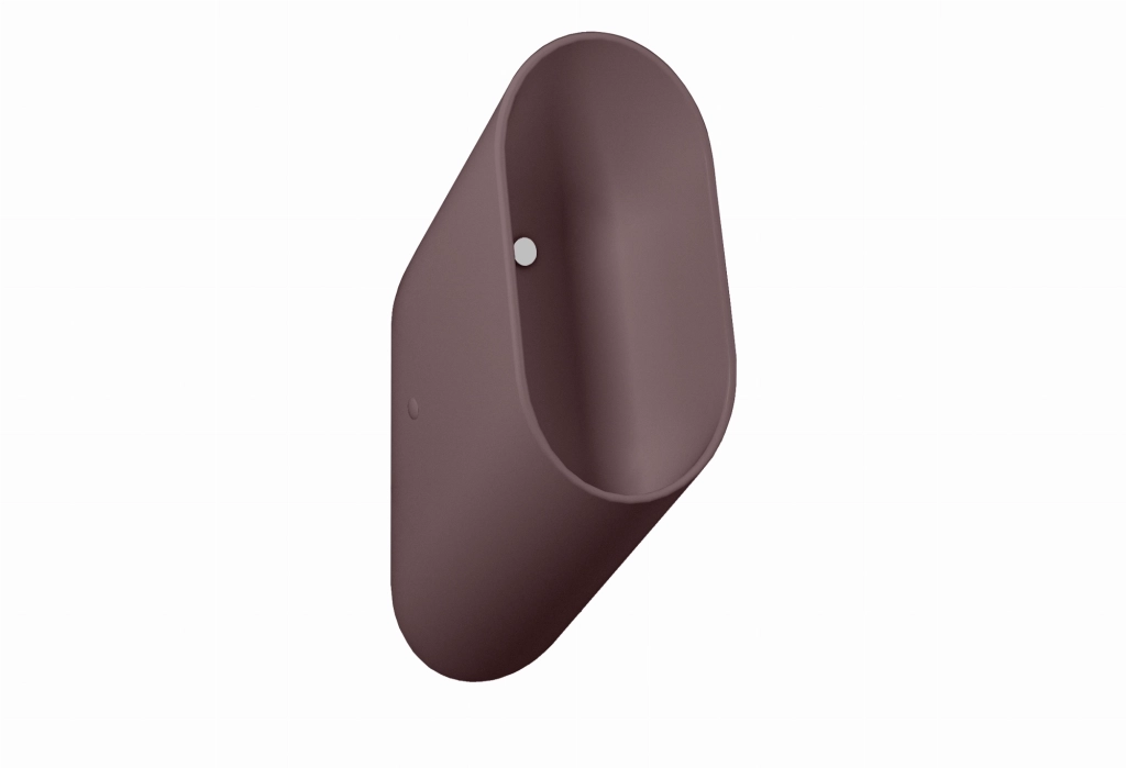 Vas urinal SIMAS Vignoni Prugna Matt +set fixare, sifon